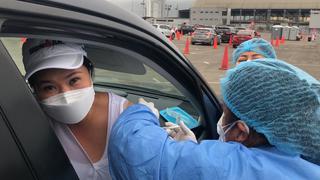 Keiko Fujimori recibió primera dosis de vacuna contra el COVID-19 el sábado 17 de julio