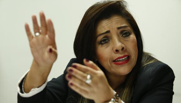Alejandra Aramayo sostuvo que hay una "perfecta armonía" entre las pretensiones del Poder Ejecutivo y las acciones del fiscal Domingo Pérez. &nbsp;(Foto: USI)
