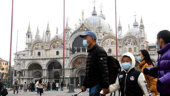 Coronavirus en Italia: Siete muertos y más de 220 contagiados con el virus chino. (AFP)