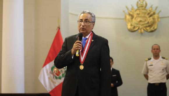 José Luis Lecaros asumirá la presidencia del Poder Judicial en enero de 2019.(Foto Jessica Vicente/GEC)