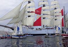 El buque escuela a vela B.A.P. “Unión” ya se encuentra en el mar peruano