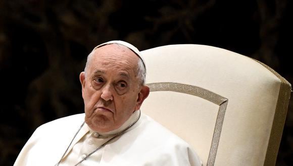 Rusia felicita al papa Francisco en medio de polémica por sus dichos sobre Ucrania. (Foto de Tiziana FABI / AFP)