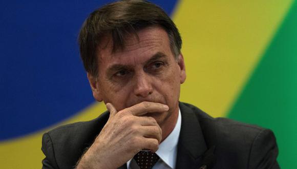 Bolsonaro aseguró que su camino hasta la Presidencia "no fue fácil" y que "siempre" fue guiado por la defensa "de la familia y de la Patria". (Foto: EFE).