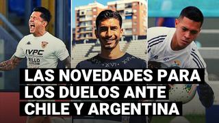 Conoce a los nuevos convocados en la lista de Gareca para los duelos ante Chile y Argentina