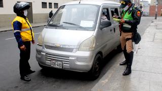 Intensifican operativos de tránsito en zonas rígidas del Centro Histórico de Lima