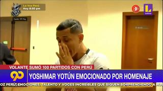 Selección Peruana: Yoshimar Yotún se emocionó hasta las lagrimas con homenaje
