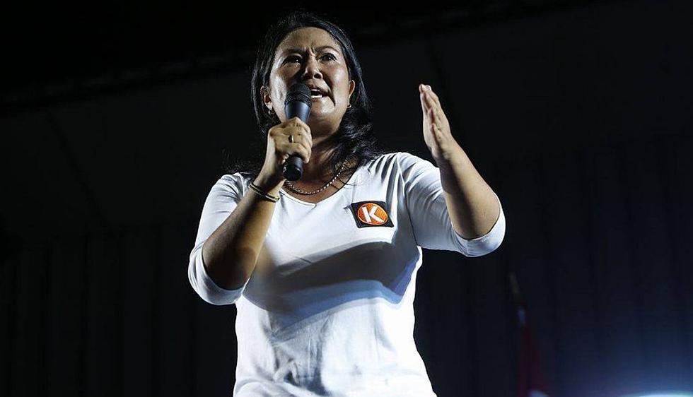 Keiko Fujimori negó haber entregado dinero en efectivo durante campaña electoral. (Anthony Niño de Guzmán)