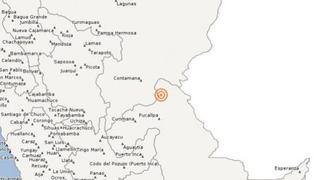 Reportan sismo de magnitud 7.2 en Ucayali