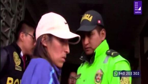 La maratonista peruana tuvo que ir a la comisaría de la ciudad de Huancayo tras protagonizar un accidente automovilístico.