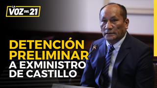José Luis Gil sobre detención preliminar a exministro de Pedro Castillo