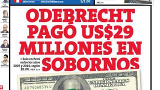 Odebrecht pagó US$29 millones en sobornos | 2016-12-22