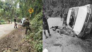 VRAEM: Emboscada terrorista deja siete policías muertos en la comunidad nativa de Natividad