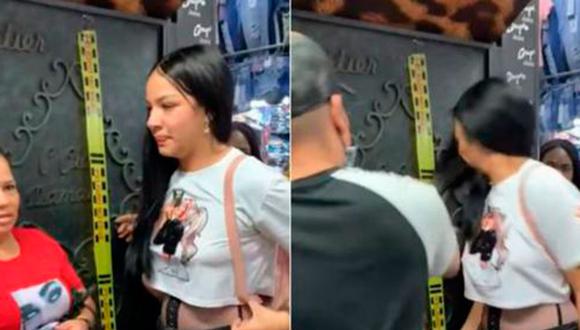Hombre genera debate en Colombia tras golpear en el rostro de dos ladronas en una tienda de Medellín. (Foto: Alerta Paisa)
