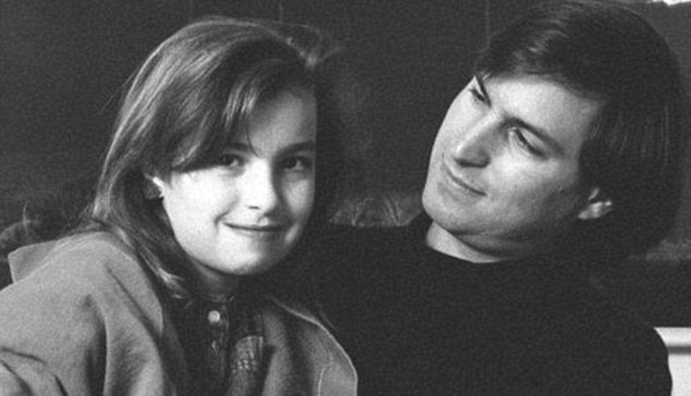 La relación entre Steve Jobs y su hija Lisa fue complicada. (Daily Mail)