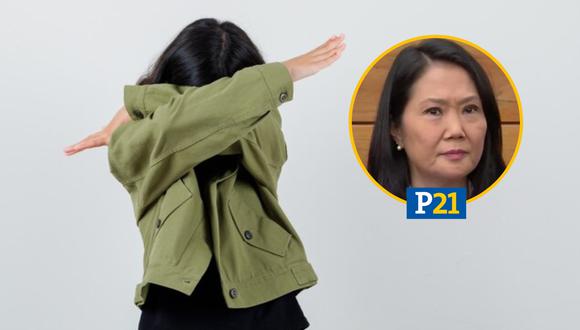 Mujer se cambia el nombre para no ser asociada con Keiko Fujimori. (Foto: Composición Perú21)