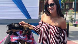 Rosángela Espinoza promueve la adopción de mascotas y muestra a su engreído [FOTOS Y VIDEO]