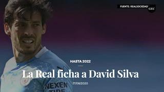 David Silva es nuevo jugador de la Real Sociedad 