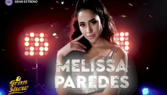 Melissa Paredes regresa a la pista de "El Gran Show" luego de polémico alejamiento. (Foto: Captura de video)