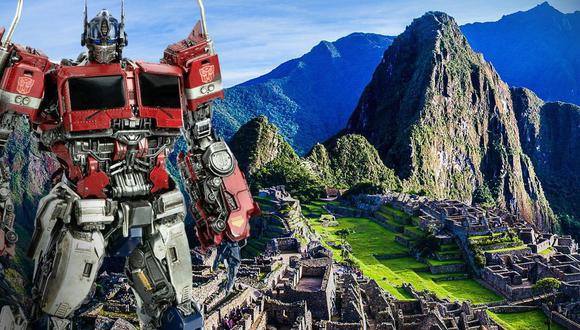 Transformers: Rise of the Beasts se grabó el año 2021 en Cusco, Machu Picchu, el Valle Sagrado de Los Incas y otras locaciones | Foto: Andina