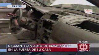 Jesús María: Delincuentes desmantelaron camioneta de Jimmy Santi