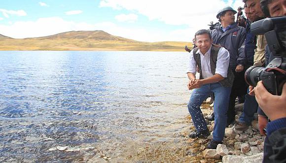Humala inauguró la represa de Huascacocha en Junín (Andina)