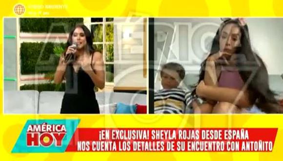 Sheyla Rojas revela los motivos por los que no acompañará a Antoñito en la que sería su última operación. (Foto: captura de video)