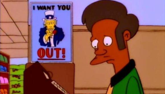 Después de 30 años, la voz de Apu dejará de escucharse en Los Simpsons.