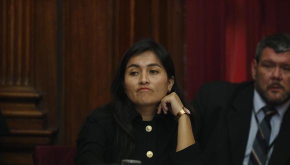 Marita Herrera ingresó al Congreso como legisladora de Fuerza Popular. (Mario Zapata /GEC)