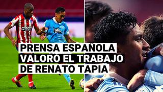 Renato Tapia destacó en el partido contra Atlético de Madrid, según medio español