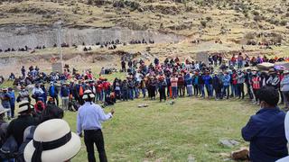 Comunidad en Cusco rechaza oferta para terminar protesta contra mina Las Bambas