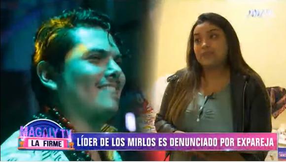 Expareja denunció al director de Los Mirlos. (Captura Magaly TV La Firme)