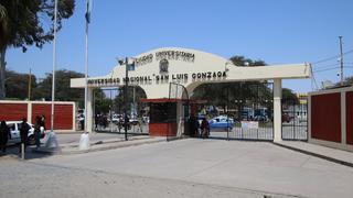 Sunedu otorgó licencia institucional a la Universidad Nacional San Luis Gonzaga de Ica