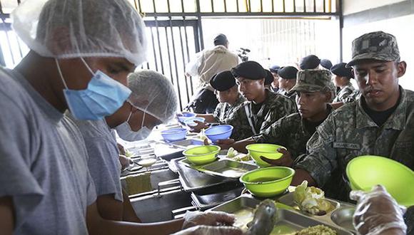 La papa será utilizada para alimentar al personal militar. (MinisterioDeDefensa)