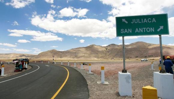El accidente ocurrió de camino a Juliaca, en Puno. (Foto: Andina)