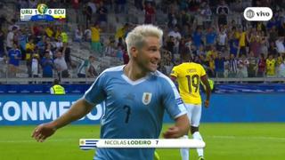 Uruguay vs. Ecuador: Nicolás Lodeiro hizo la individual y marcó el 1-0 en Copa América 2019 | VIDEO