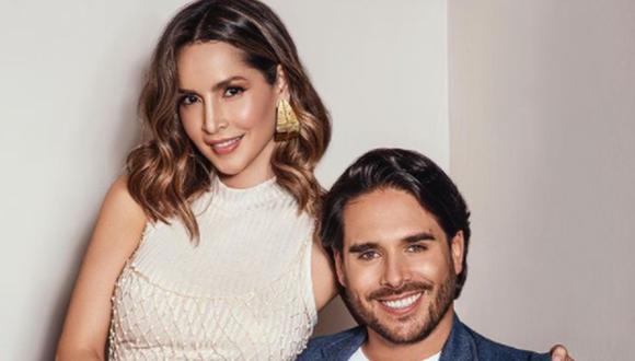 Carmen Villalobos y Sebastián Caicedo se comprometieron en 2018 y se casaron en 2019 (Foto: Instagram)