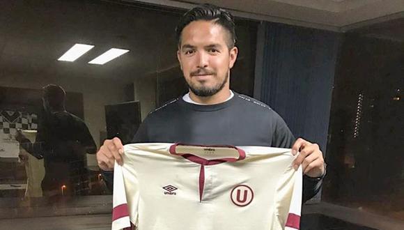Juan Vargas fue presentado como nuevo refuerzo de la 'U'. (Facebook Universitario de Deportes)