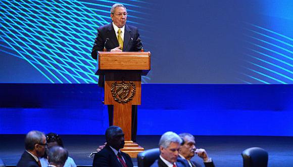 Raúl Castro en su discurso de inauguración de la CELAC en La Habana, Cuba. (EFE)