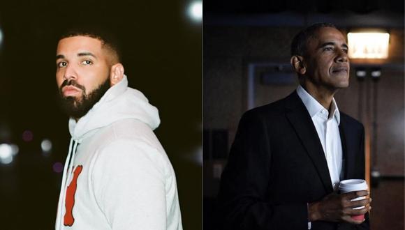 Barack Obama aprueba de que Drake lo interprete en la pantalla grande. (Foto: @champagnepapi/@barackobama)