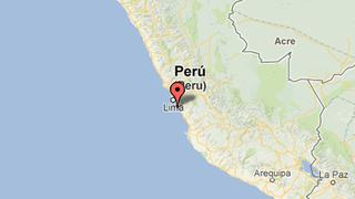 Un tercer sismo sacudió hoy a Lima