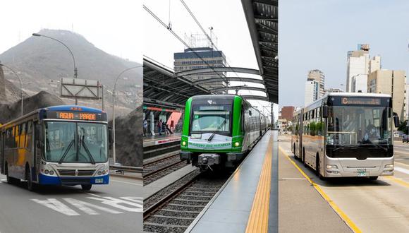 Este viernes 8 es feriado por el Combate de Angamos y el transporte público tendrá un horario especial en Lima y Callo. Foto: ATU
