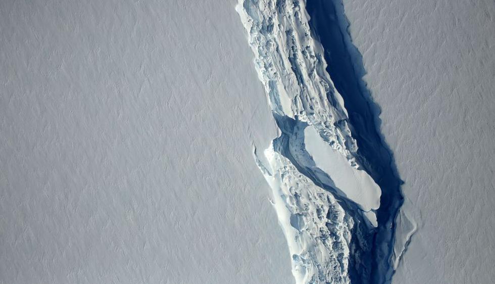 Gigantesco iceberg se desprendió de la Antártida. (Reuters)
