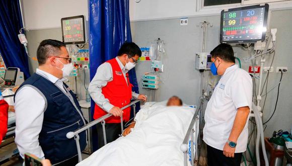 Los 16 heridos de accidente en avionet se encuentran recibiendo atención oportuna en el Hospital Regional de Loreto y el Hospital III Iquitos de Essalud. (Foto: Ministerio de Salud)