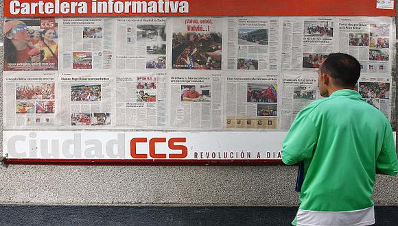 El sorpresivo regreso de Hugo Chávez acaparó la oferta informativa. (AFP)