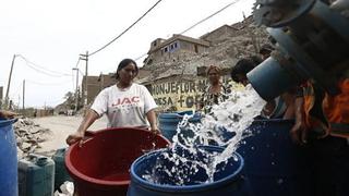 Sedapal tiene 274 puntos de suministro de agua en caso de un terremoto en Lima y Callao