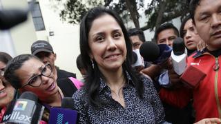 Nadine Heredia: Poder Judicial decidirá si le dará prisión preventiva a ex primera dama