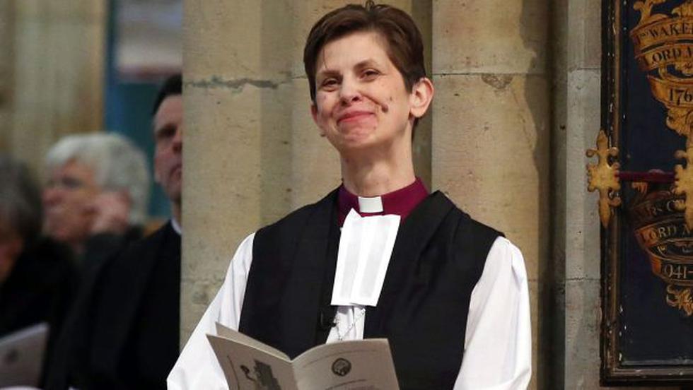 Libby Lane se convirtió en la primera obispo en Inglaterra. (AFP)