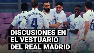 La pelea entre Sergio Ramos e Isco tras el triunfo del Real Madrid ante el Barcelona