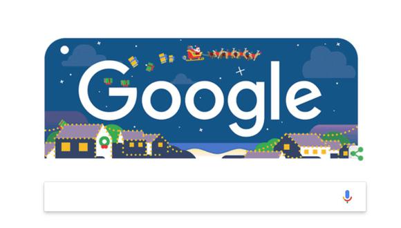 Google y su 'doodle' por Navidad