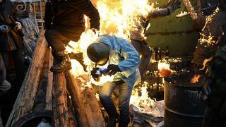 Ucrania: Las imágenes más impactantes de las protestas según AFP [Fotos]